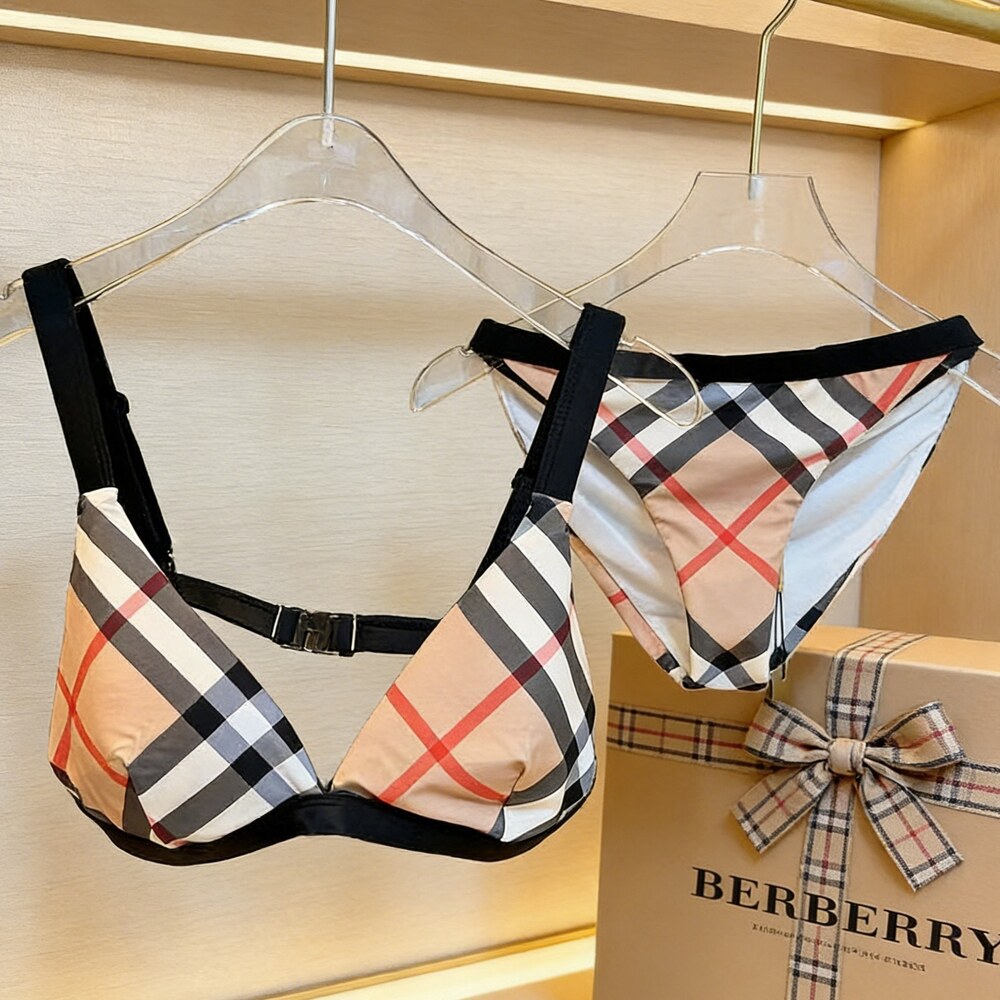 Burberry Classic Check Triangle Bikini